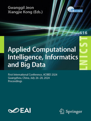 cover image of Applied Computational Intelligence, Informatics and Big Data